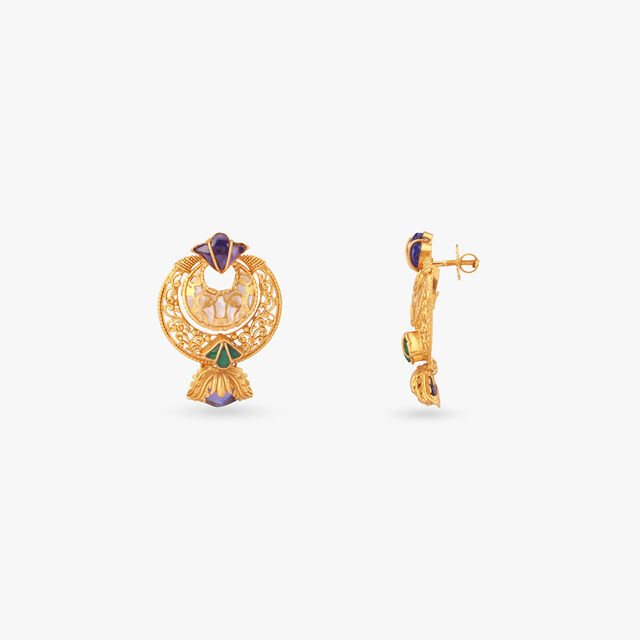Poppy Bloom Gold Necklace Set 4