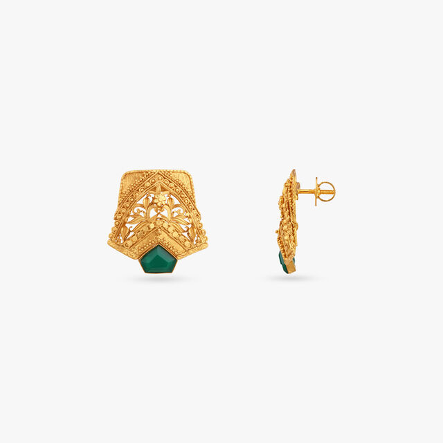 Surreal Arches Gold Necklace Set 4