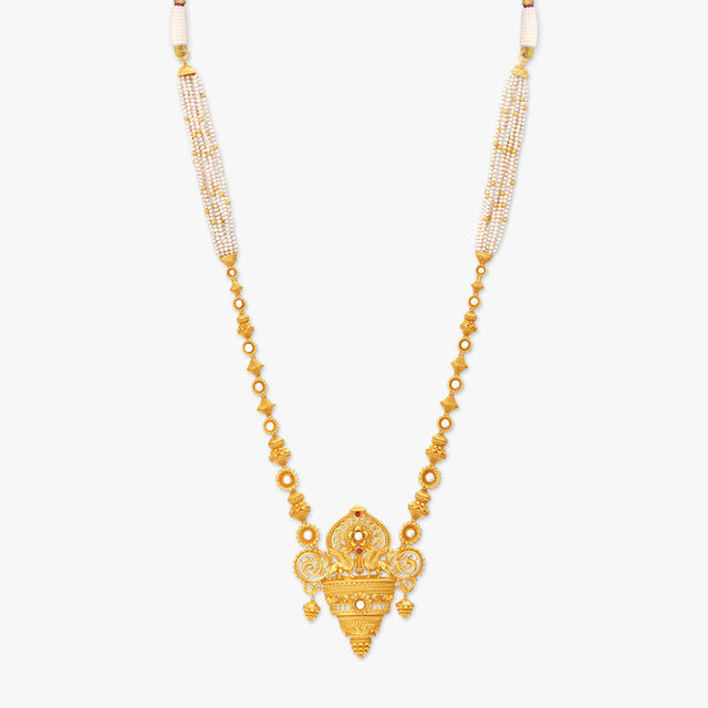 Surreal Wonderland Gold Necklace Set 2