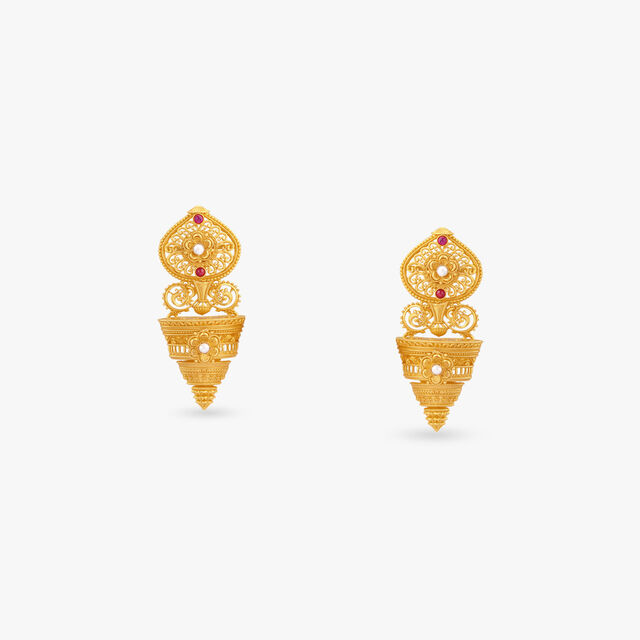 Surreal Wonderland Gold Necklace Set 3