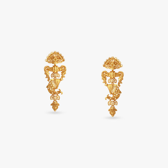 Serene Pond Gold Necklace Set 3