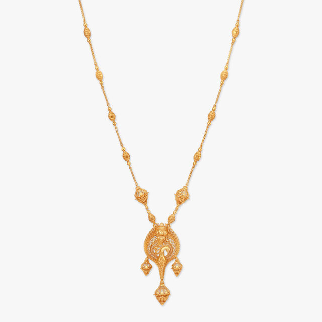 Cosmic Wings Gold Necklace Set 2
