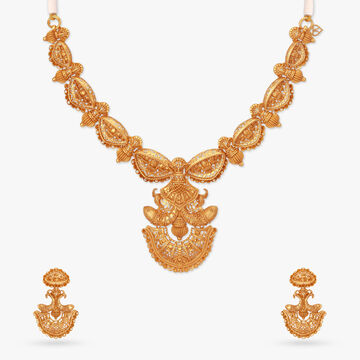 Tale of Tides Gold Necklace Set