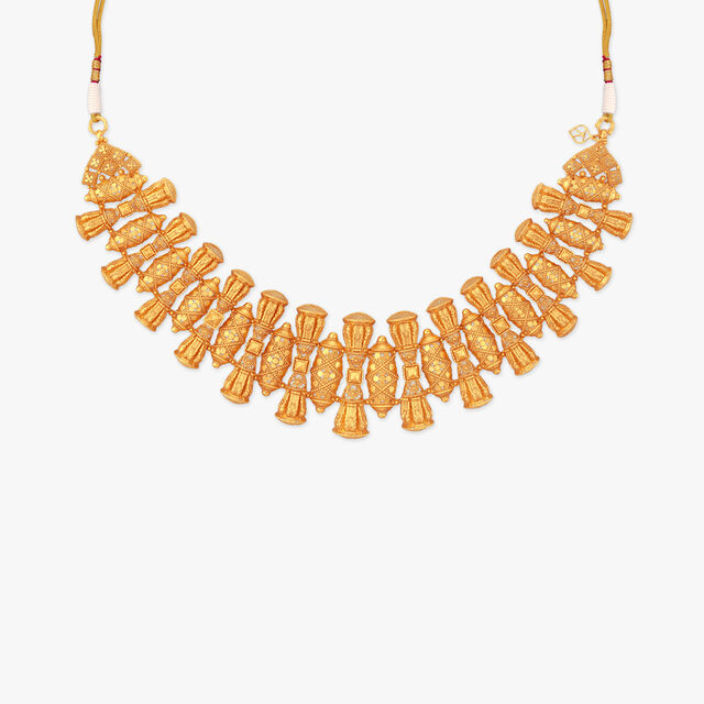Hills of Radiance Gold Necklace Set 2
