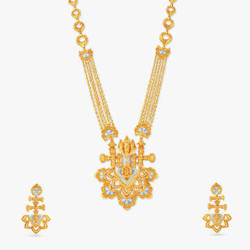 Palace of Dreams Gold Necklace Set
