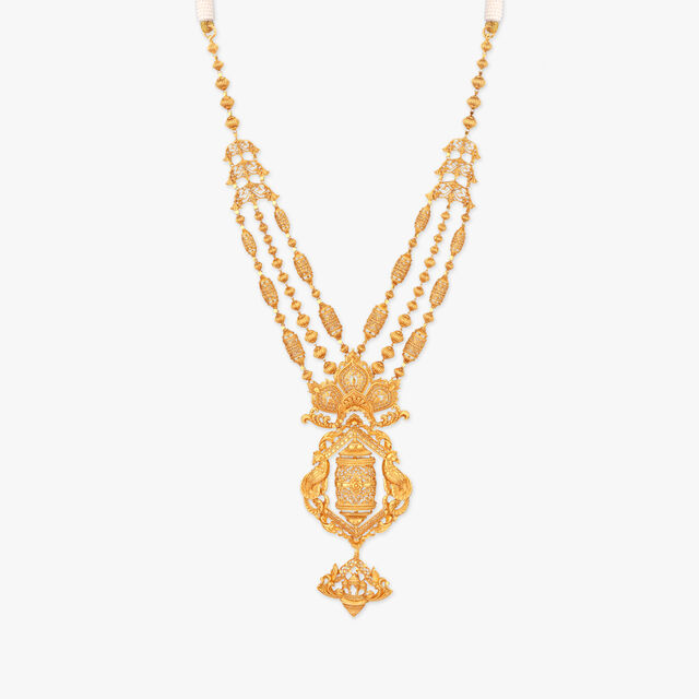 Ethereal Mountain Gold Necklace Set 2