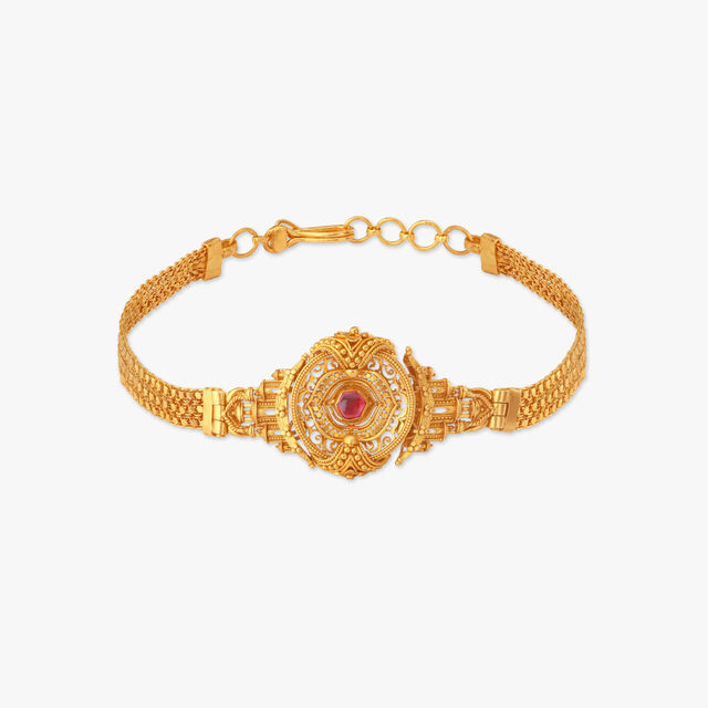 Hidden Majesty Gold Bracelet