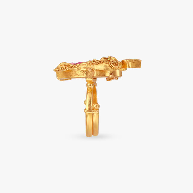 Majestic Bird Gold Ring 3