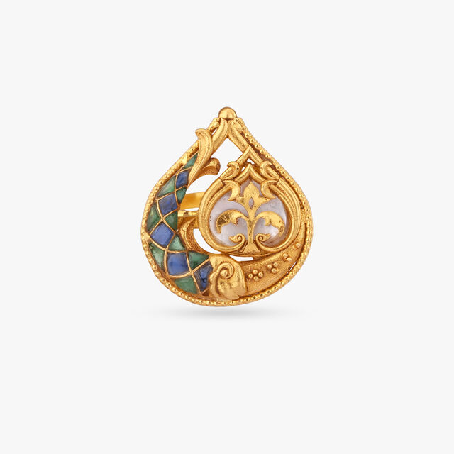 Mystical Fish Gold Ring 2