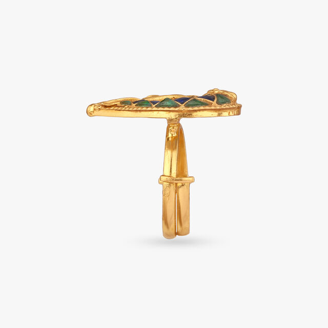 Mystical Fish Gold Ring 3