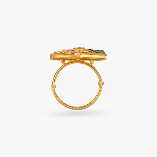 Mystical Fish Gold Ring 4