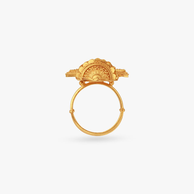 Royal Window Gold Ring 4