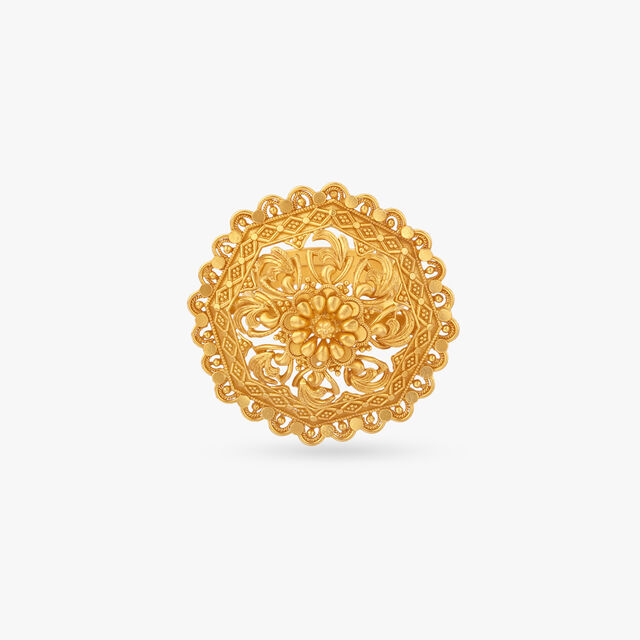 Eternal Wheel Gold Ring 2