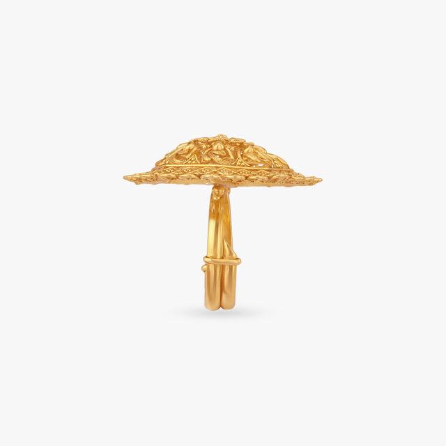 Eternal Wheel Gold Ring 3