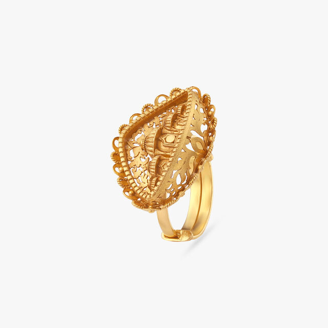 Royal Arch Gold Ring 