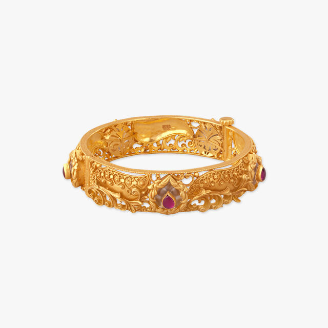 Regal Vine Gold Bangles