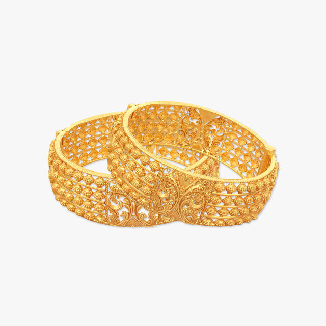Golden Groves Gold Bangles