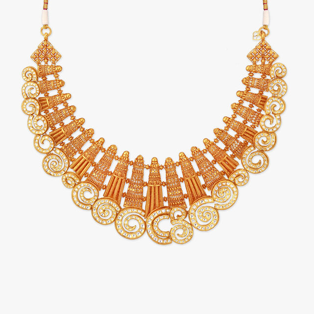 Palace in the Sky Gold Necklace Set 2