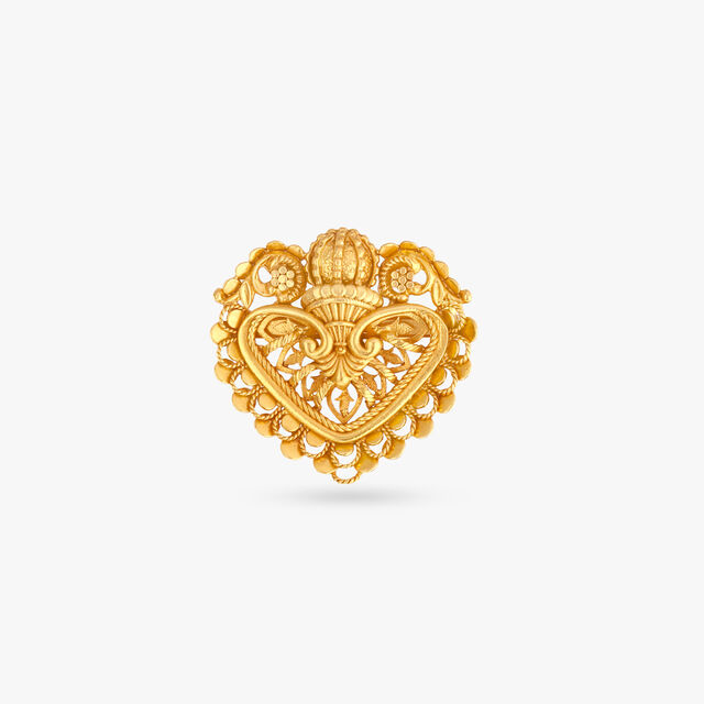 Regal Window Gold Ring 2