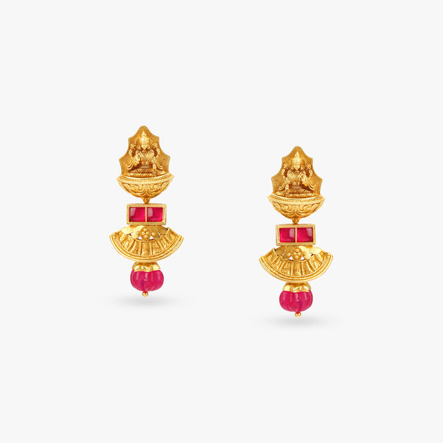 Lakshmi Sannidhi Gold Necklace set 3