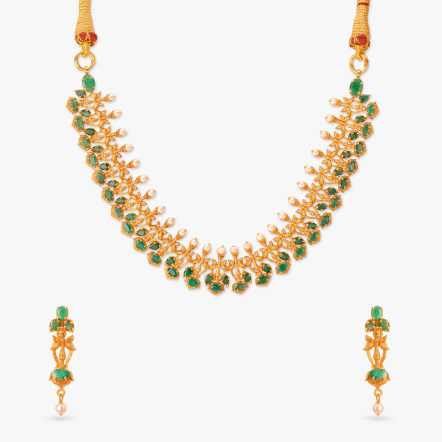 Regal Rhythm Necklace set 