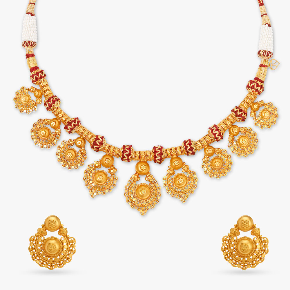 Tanishq necklace price shop