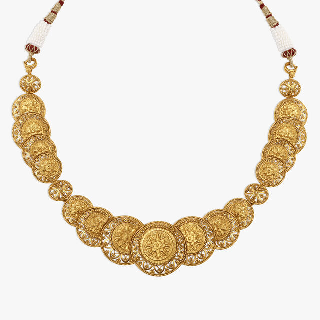 Exquisite Thappa Coin Necklace Set,,hi-res 3
