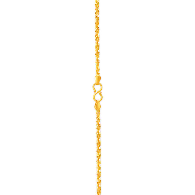 Textured Gold Chain
