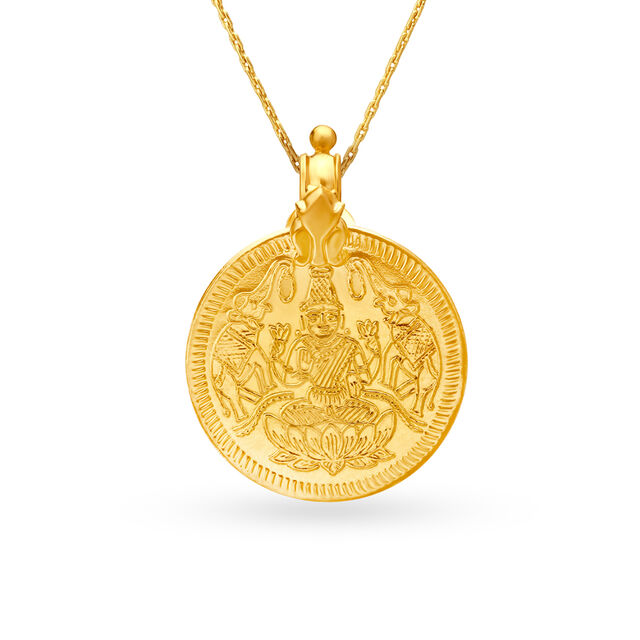 Opulent Temple Gold Pendant Jacket,,hi-res 