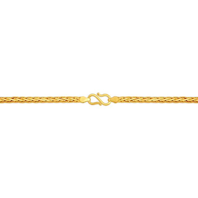 Classic Yellow Gold Wheat Chain,,hi-res