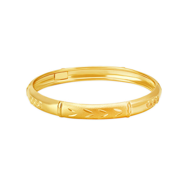 Sleek Gold Bangle 2