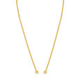 Sheer Yellow Gold Oblique Chain,,hi-res 