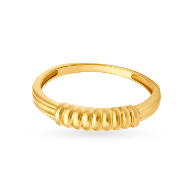 Sleek Gold Ring,,hi-res