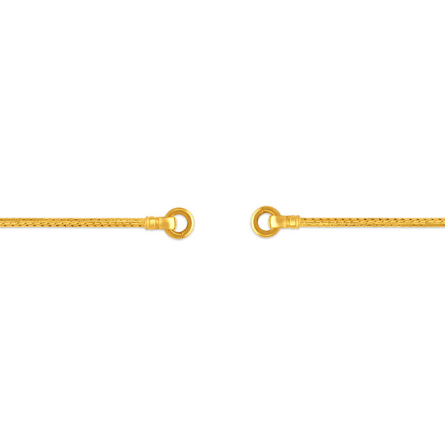 Alluring Gold Chain with Enamelling
