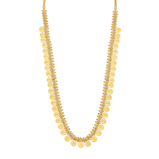 Classical Yellow Gold Coin Haaram,,hi-res 2