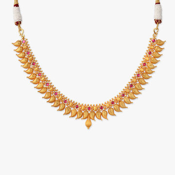 Mango Blossom Gold Necklace