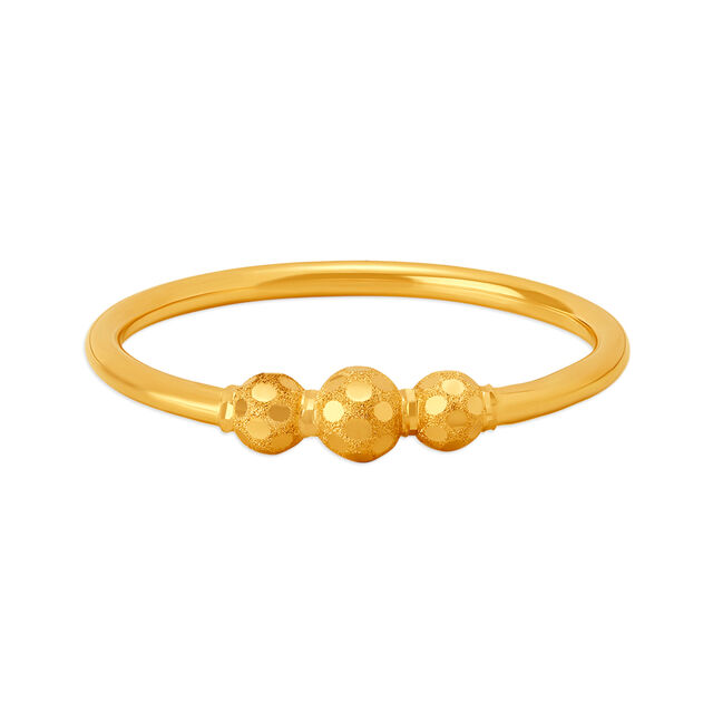 Versatile Ornate Gold Bangle,,hi-res 