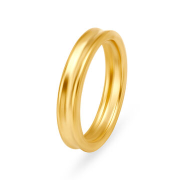 Classic 22 Karat Yellow Gold Finger Ring