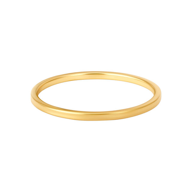 Minimalist Yellow Gold Bangles,,hi-res