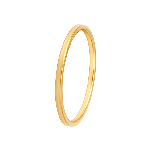 Minimalist Yellow Gold Bangles,,hi-res