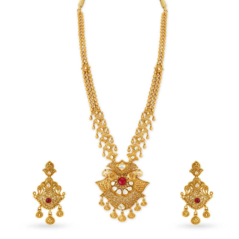 Tanishq kundan jewellery price hot sale