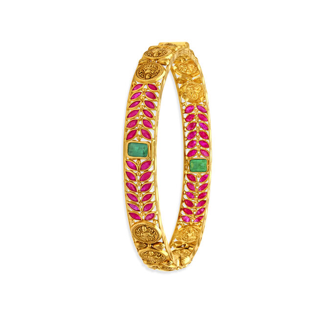 Quintessential Emerald Ruby Bangle,,hi-res 2