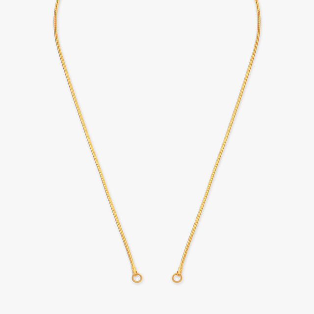 Power Edge Gold Chain for Men