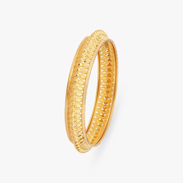 Luxuriant Carved Bangles