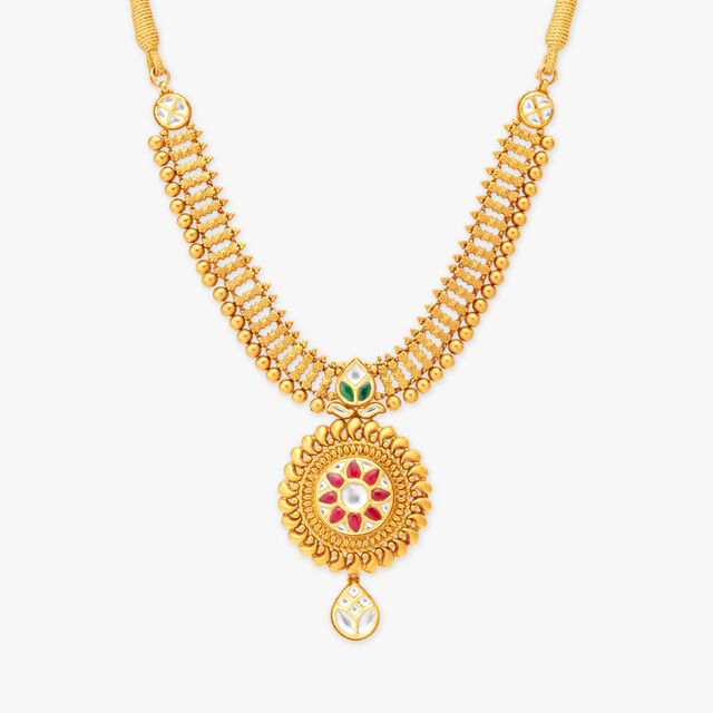 Vintage Gold Necklace Set 2