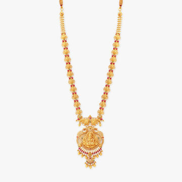 Laxmi Peacock Gold Haaram