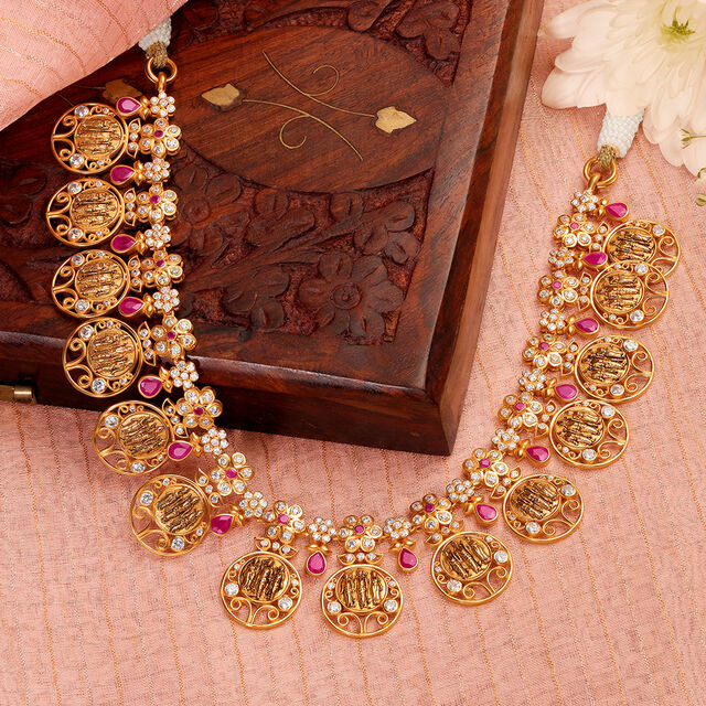 Enchanting Ram Parivar Necklace 