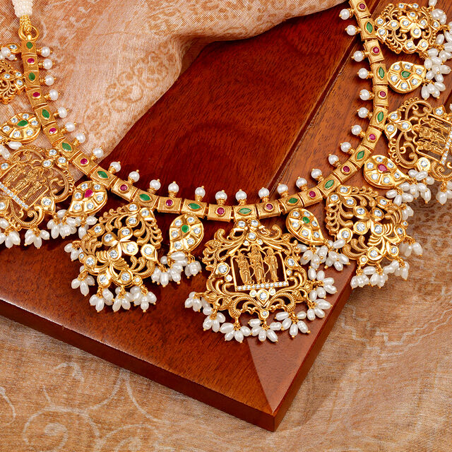 Enthralling Ramparivar Necklace 2