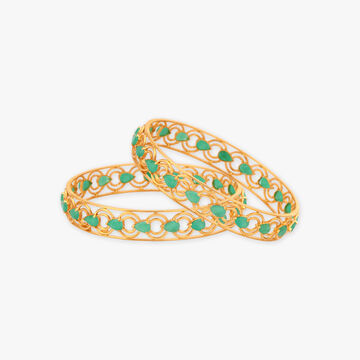 Oval Splendor Bangles
