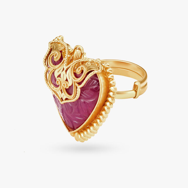 Mesmerising kashida Finger Ring 3